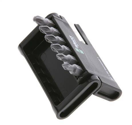 Wera 7-Piece Pozidriv Bit Assortment