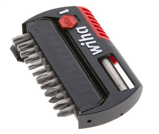 Wiha 13-Piece Phillips/Pozidriv/TORX Bit Assortment With Bit Holder