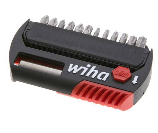 Wiha 13-Piece Phillips/Pozidriv/TORX Bit Assortment With Bit Holder