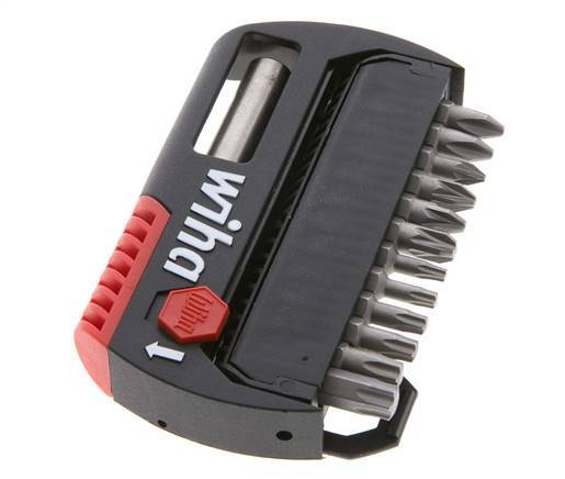 Wiha 13-Piece Phillips/Pozidriv/TORX Bit Assortment With Bit Holder