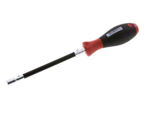 1/4" (6.3 mm) Flexible Hand-Held Bit Holder With Circlip Lock