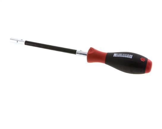 1/4" (6.3 mm) Flexible Hand-Held Bit Holder With Circlip Lock