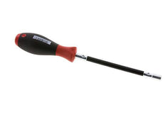 1/4" (6.3 mm) Flexible Hand-Held Bit Holder With Circlip Lock