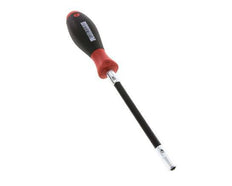 1/4" (6.3 mm) Flexible Hand-Held Bit Holder With Circlip Lock