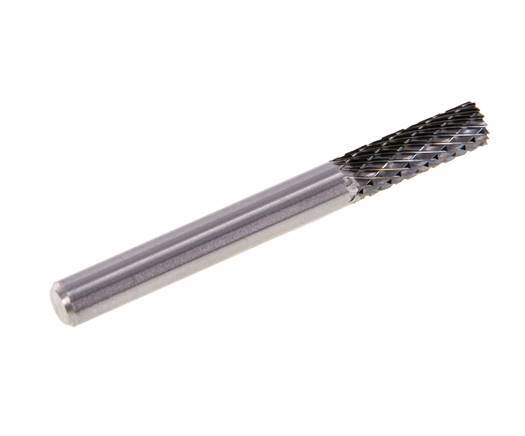 ZYA-S Cylinder With End Cut Shaped 6 mm Carbide Burr
