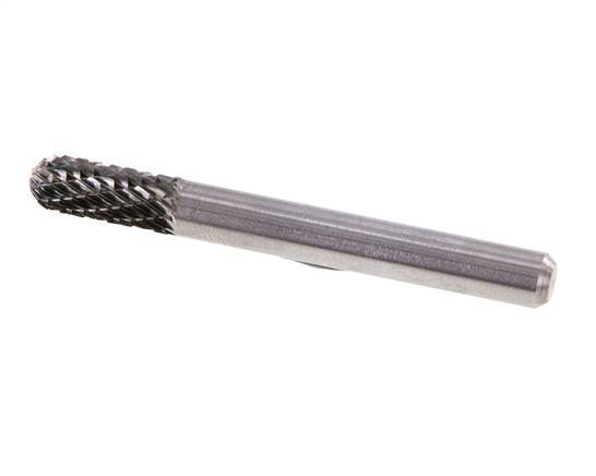 WRC Ball Nose Cylinder Shaped 6 mm Carbide Burr