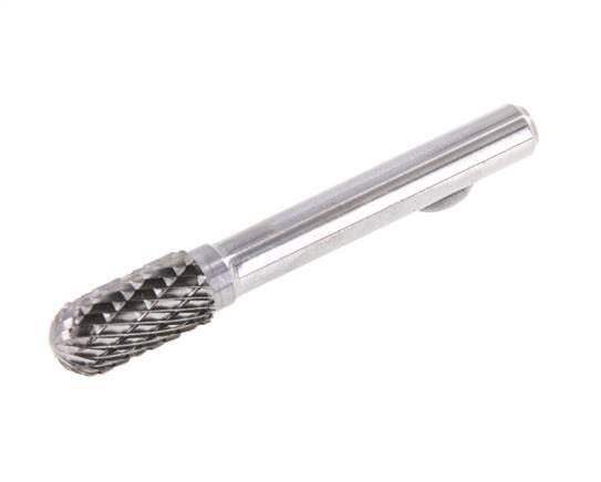 WRC Ball Nose Cylinder Shaped 8 mm Carbide Burr