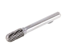 WRC Ball Nose Cylinder Shaped 8 mm Carbide Burr