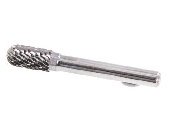 WRC Ball Nose Cylinder Shaped 8 mm Carbide Burr