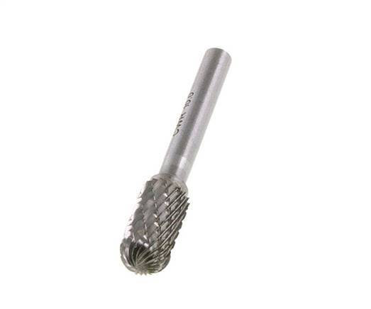 WRC Ball Nose Cylinder Shaped 10 mm Carbide Burr