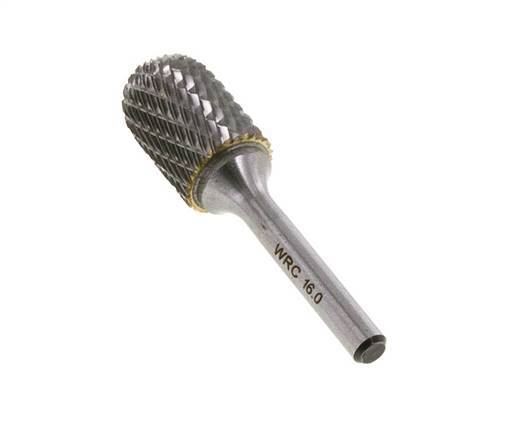 WRC Ball Nose Cylinder Shaped 16 mm Carbide Burr