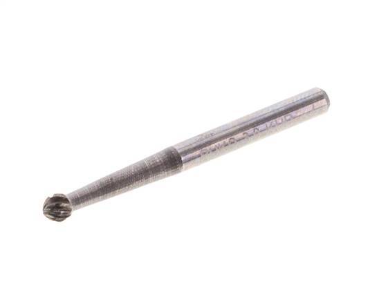 KUD Round/Globe Shaped 3 mm Carbide Burr