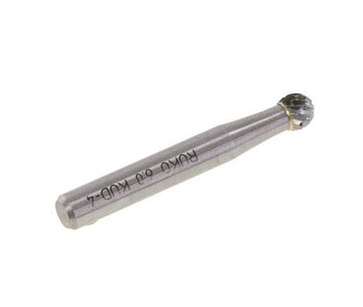 KUD Round/Globe Shaped 6 mm Carbide Burr