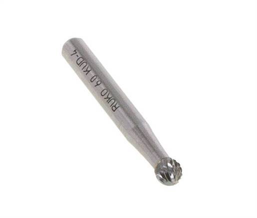 KUD Round/Globe Shaped 6 mm Carbide Burr