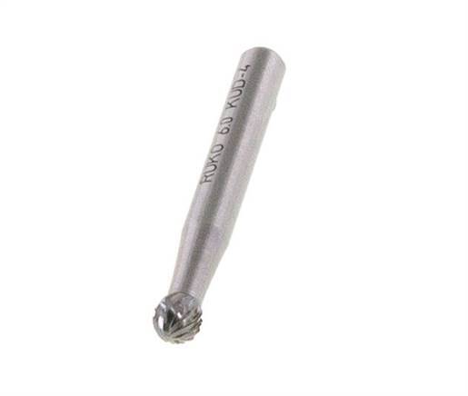 KUD Round/Globe Shaped 6 mm Carbide Burr