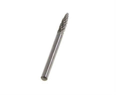 RBF Round Nose Tree Shaped 3 mm Carbide Burr