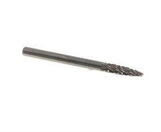 RBF Round Nose Tree Shaped 3 mm Carbide Burr