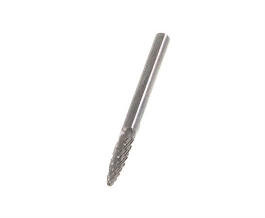 RBF Round Nose Tree Shaped 3 mm Carbide Burr