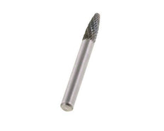 RBF Round Nose Tree Shaped 6 mm Carbide Burr