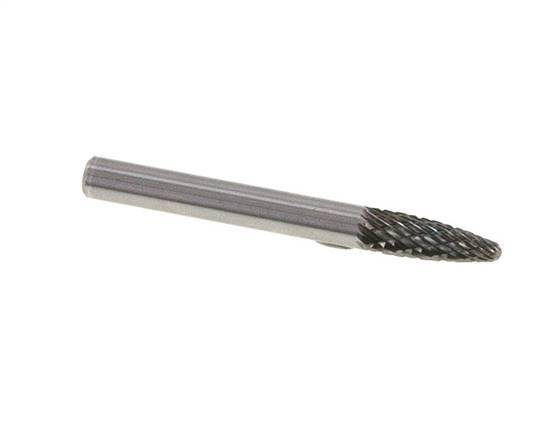 RBF Round Nose Tree Shaped 6 mm Carbide Burr