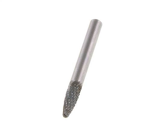 RBF Round Nose Tree Shaped 6 mm Carbide Burr