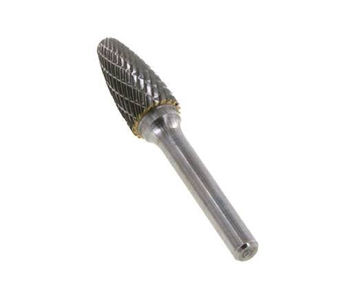 RBF Round Nose Tree Shaped 12 mm Carbide Burr