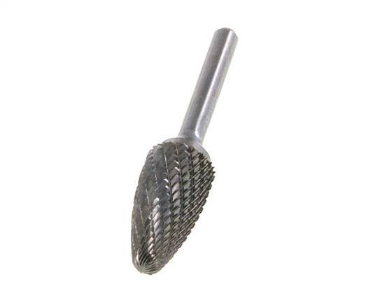 RBF Round Nose Tree Shaped 16 mm Carbide Burr