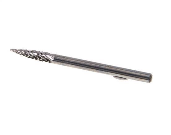 SPG Pointed Tree Shaped 3 mm Carbide Burr