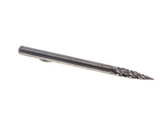 SPG Pointed Tree Shaped 3 mm Carbide Burr
