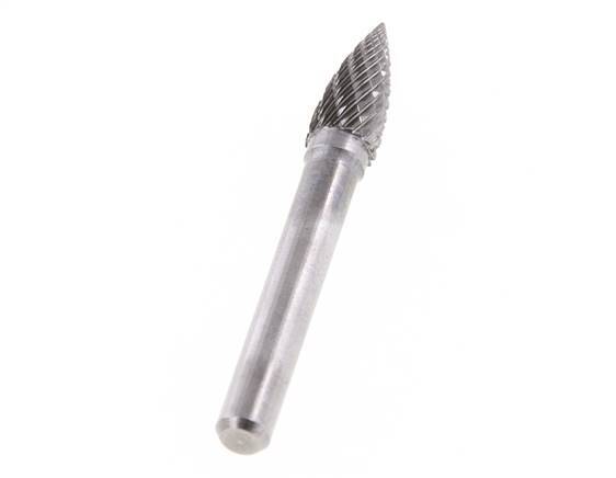 SPG Pointed Tree Shaped 8 mm Carbide Burr