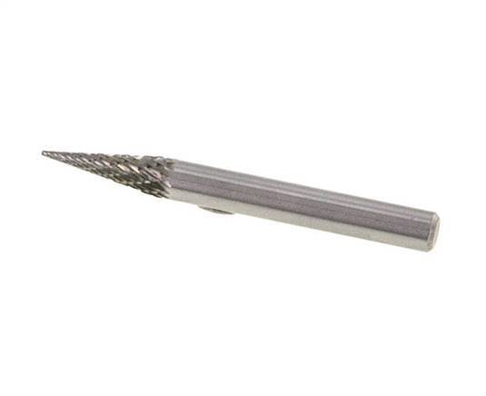 SKM Pointed Cone Shaped 6 mm Carbide Burr