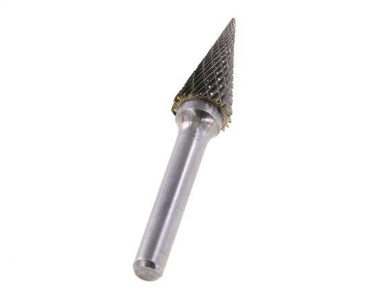 SKM Pointed Cone Shaped 12 mm Carbide Burr