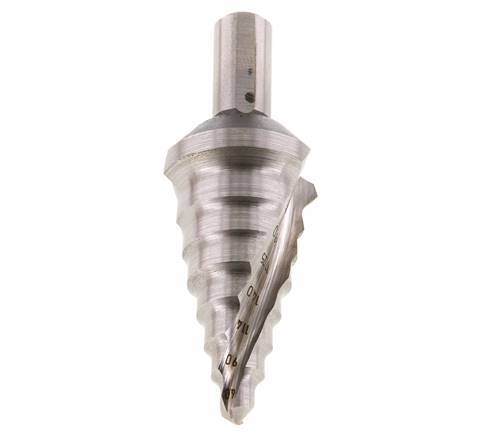 RUKO HSS Step Drill With Spiral Flute Size 4