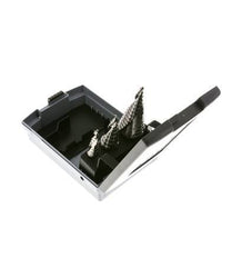 RUKO HSS 3-Piece Step Drill Set Sizes 0/9 1 2