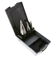 RUKO HSS 3-Piece Step Drill Set Sizes 0/9 1 2