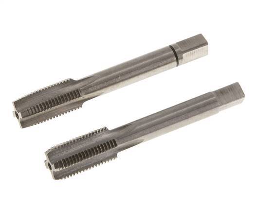 2-Piece Hand Thread Tap M 10x1.00 Fine Thread (DIN 2181)