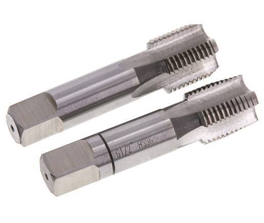2-Piece Hand Thread Tap G 1/2" DIN 5157 (DIN 253)
