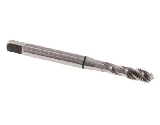 HSS-E Machine Thread Tap M8 Blind Hole 35° Clockwise Spiralled