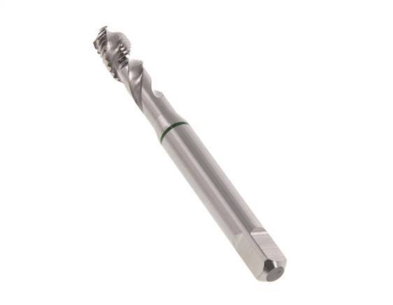 HSS-E Machine Thread Tap M10 Blind Hole 35° Clockwise Spiralled