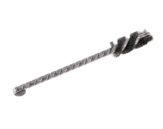 Cylinder Brush 10 mm 3.8mm Shaft Steel Wire