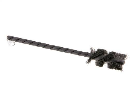 Cylinder Brush 13 mm 3.8mm Shaft Steel Wire