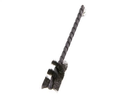 Cylinder Brush 13 mm 3.8mm Shaft Steel Wire