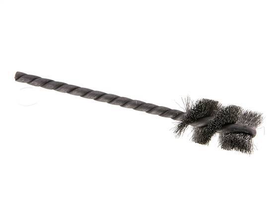 Cylinder Brush 16 mm 3.8mm Shaft Steel Wire