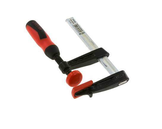 Malleable Cast Iron Screw Clamp 100 mm Range 50mm Jaw Depth