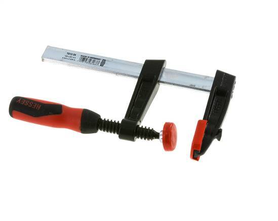 Malleable Cast Iron Screw Clamp 120 mm Range 60mm Jaw Depth