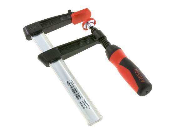 Malleable Cast Iron Screw Clamp 160 mm Range 80mm Jaw Depth