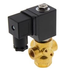 Solenoid Valve TP-DD 1/4'' 3/2 Way UN Brass EPDM 0-1.7bar 380V AC