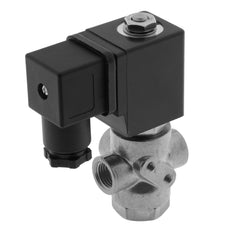 Solenoid Valve TP-DB 1/4'' 3/2 Way NO Stainless Steel EPDM 0-3.2bar 380V AC