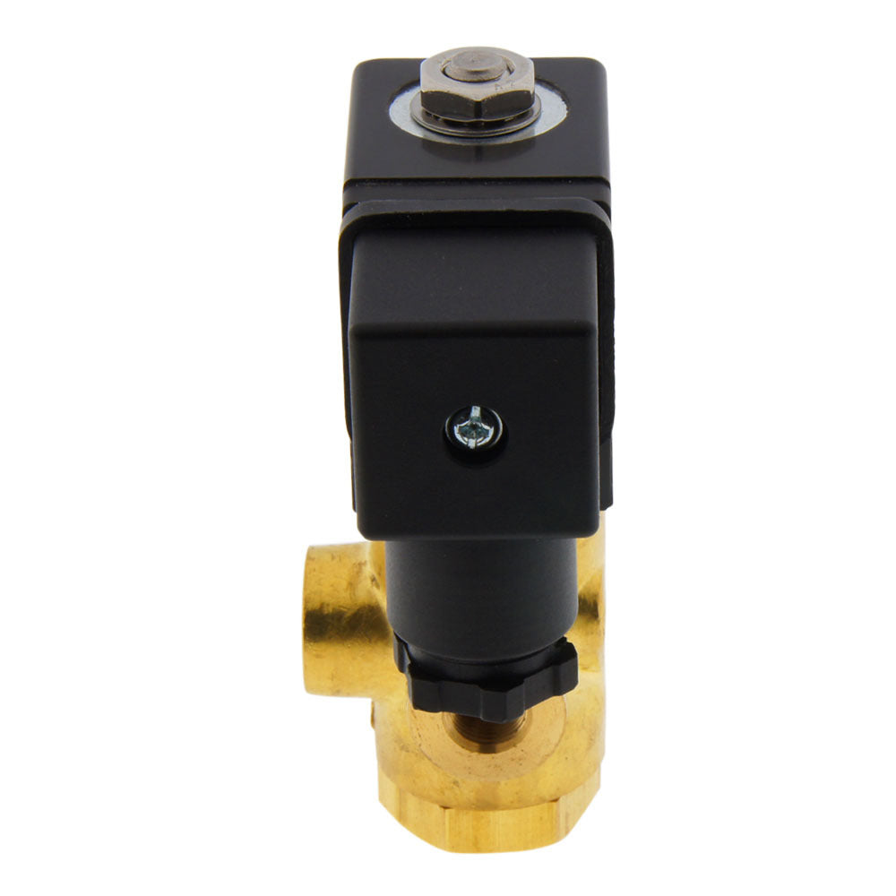 Solenoid Valve TP-DC 1/8'' 3/2 Way DI Brass FKM 0-11bar 380V AC