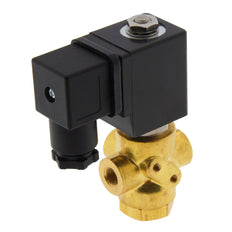 Solenoid Valve TP-DA 1/8'' 3/2 Way NC Brass EPDM 0-11bar 24V AC